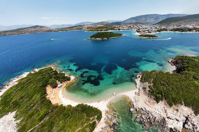 Speedboat Tour Swimming in the Five Island of Ksamil - Hourly returns give you useful freedom