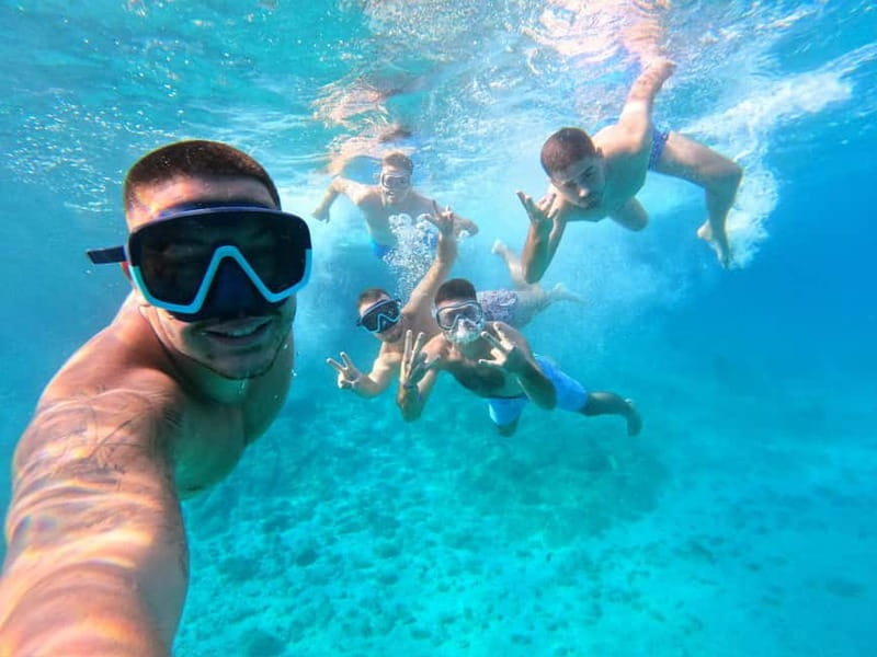 Split: 5 Islands Full-Day Tour to Blue Cave, Vis & Hvar - Vis and the cliffs near Stiniva Cove