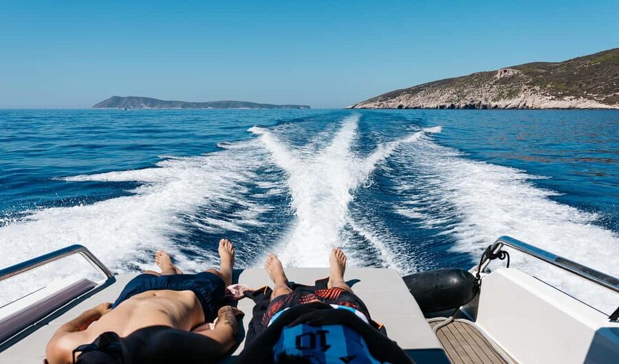 Split: Blue Cave, Hvar, and 5 Islands Boat Tour - Stiniva Cove, one of Vis’s great swimming stops