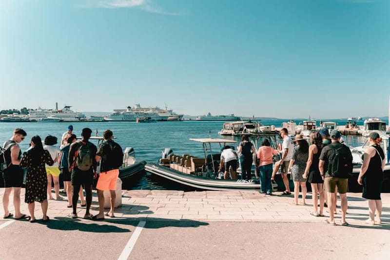 Split: Blue Lagoon & 3 Islands Small Group Speedboat Tour - Trogir: ancient streets in a 75-minute visit