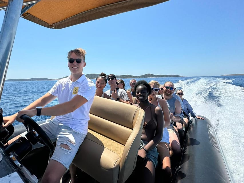 Split: Blue Lagoon, Hvar and 6 Islands Small Group Boat Tour - Labadusa Beach finishes with another swim