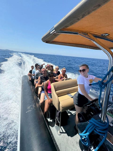 Split: Blue Lagoon, Hvar and 6 Islands Small Group Boat Tour - What the speedboat is really like