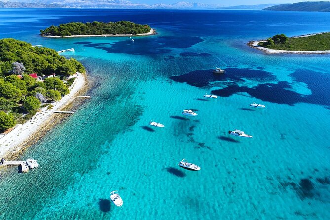 Split: Blue Lagoon, Hvar, Brač, 6 Islands Boat Tour - Small Group - Key points to know before booking