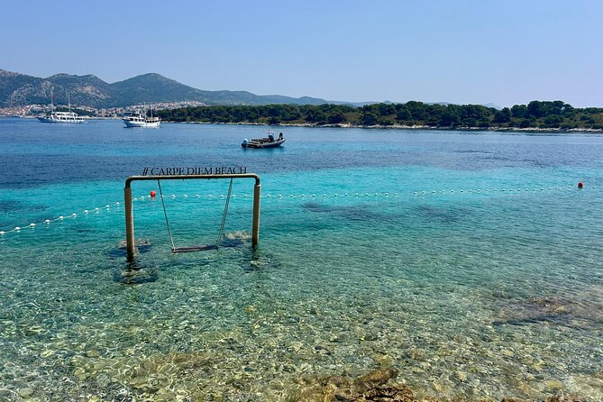 Split: Blue Lagoon, Hvar, Brač, 6 Islands Boat Tour - Small Group - Milna on Brač: a gentle first stop