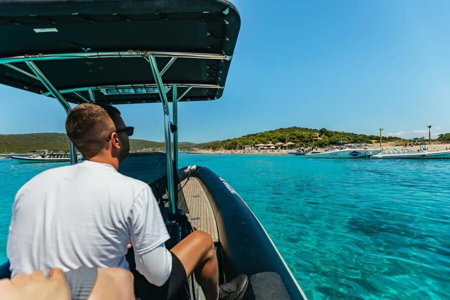 Split/Trogir: Blue Cave, Mamma Mia, Hvar and 5 Island Tour - Passing the Pakleni Islands
