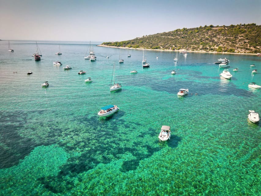 Split/Trogir: Half-Day 3-Island Speedboat Adventure - Čiovo’s Duga Cove and Beach Bar Borkko