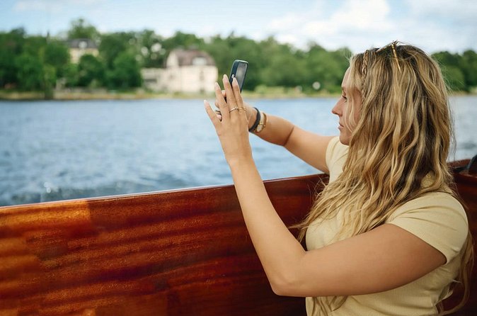 Stockholm Archipelago Tour by Classic Wooden Boat with Guide - The calm turn through Royal Djurgården Canal