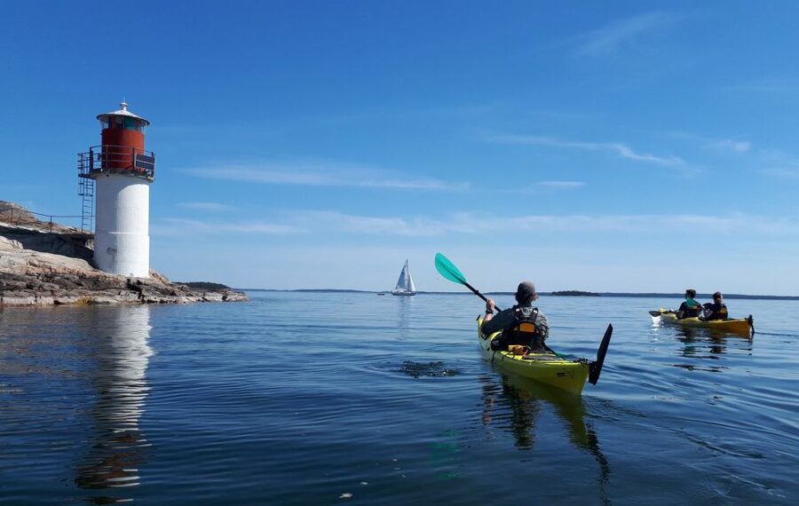 Stockholm: Full-Day Archipelago Kayaking Adventure - Island walks and views from above