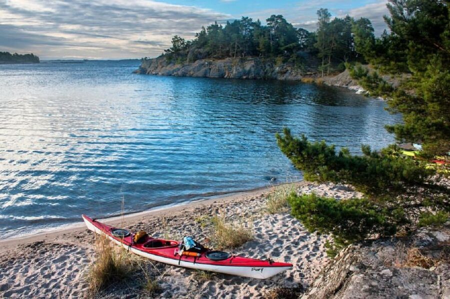 Stockholm: Full-Day Archipelago Kayaking Adventure - Getting comfortable in the kayak