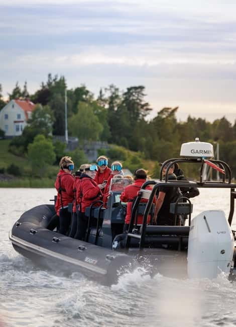 Stockholm: RIB Speed boat tour & archipelago island visit - Key points at a glance