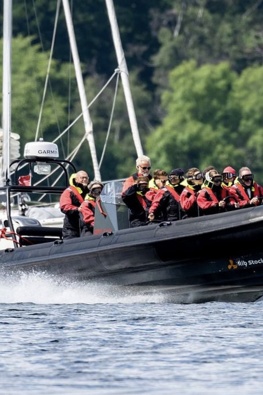 Stockholm: RIB Speed boat tour & archipelago island visit - Passing Vaxholm and learning the archipelago