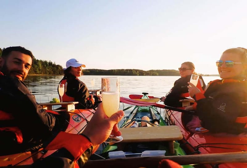 Stockholm: Sunset Archipelago Kayaking & Toast on the Water - Leaving Stockholm for the archipelago
