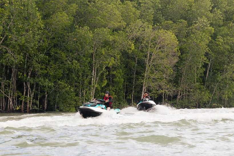 The Best Packages Jet Ski Island Hopping Langkawi - The private beach and short secret stop