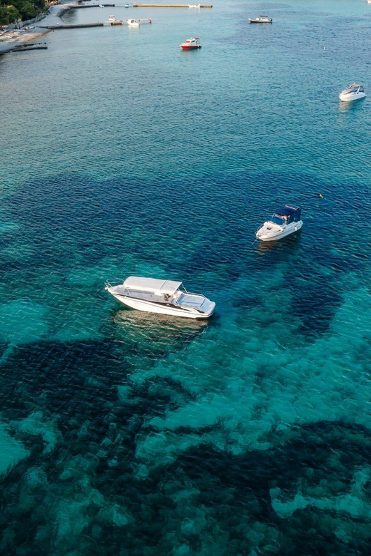 TROGIR: Blue Lagoon & 3 Islands Half-day Speedboat tour - Blue Lagoon on Drvenik Veliki: the best swim stop