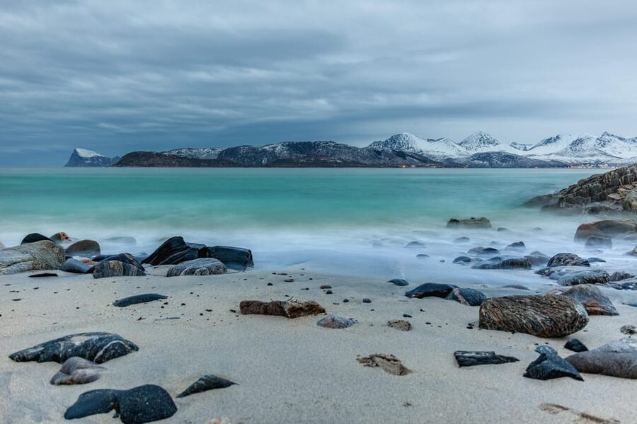 Tromsø: Fjords and Sommarøy Islands Tour with Salmon Picnic - The Arctic swim, from brave to completely optional