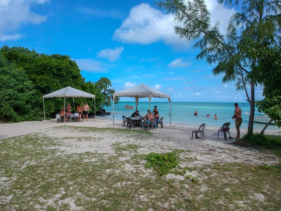 Trou D'Eau Douce: 5 island tour Mauritius with lunch/drinks - The Grande Rivière South East waterfall is a quick but worthwhile stop