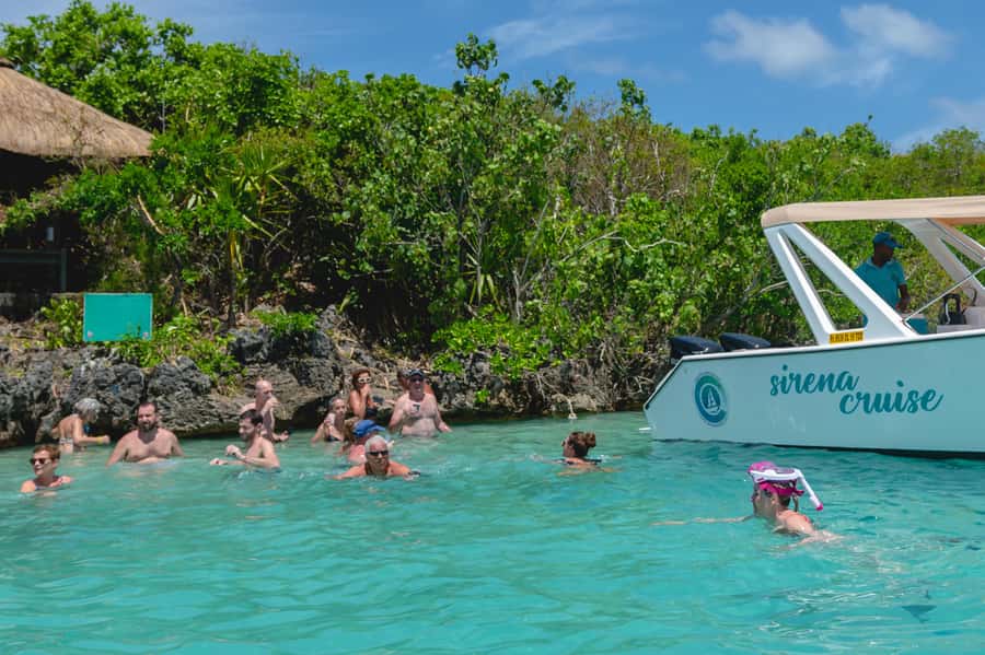 Trou d'Eau Douce: 5 Islands Tour with Snorkeling and BBQ - Village views, wildlife, and the waterfall stop