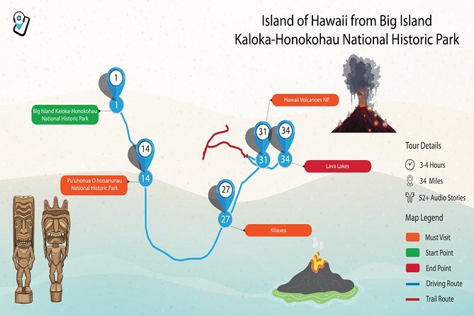 Ultimate Hawaii Road Trip: 4-Island Self-Guided Audio Tours - How the app works in real use