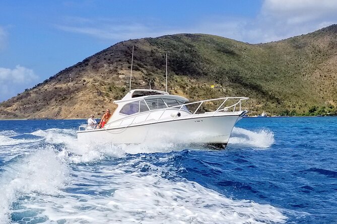US Virgin Islands Island Hop & Food Boat Tour - Christmas Cove combines snorkeling, a shipwreck, and Pizza Pi