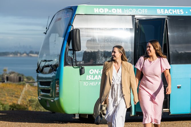 Waiheke Island Hop-On Hop-Off Explorer Bus - Stops 5, 9, and 10: the wine country inland