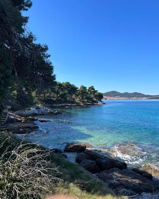 Zadar: 3 Island Speedboat Tour & Blue Bay Swim with Drinks - The swimming bay: 50 minutes in clear water