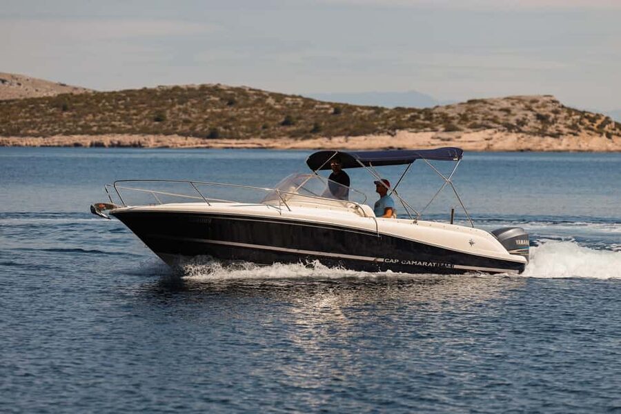Zadar: 3 islands-3 stops, swimming and snorkeling drink incl - Meeting the boat near central Zadar