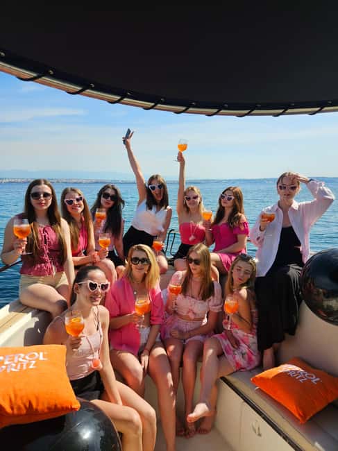 Zadar: 3 Islands Luxury Boat Tour with Aperol Spritz - The drink, the boat, and the small-group feel