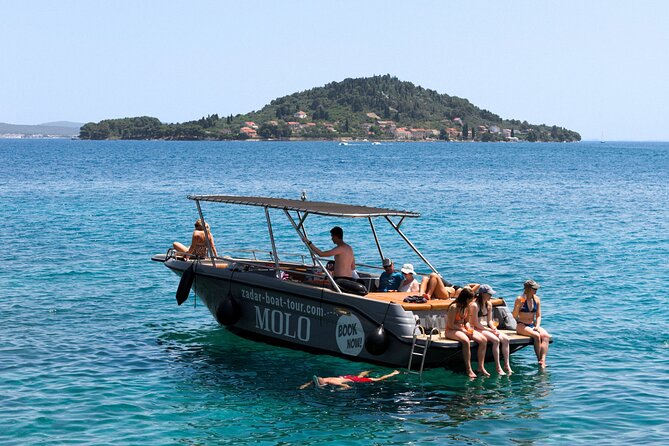 Zadar: 3 Islands Luxury Boat Tour with Aperol Spritz & Snorkeling - What the skipper adds to the day