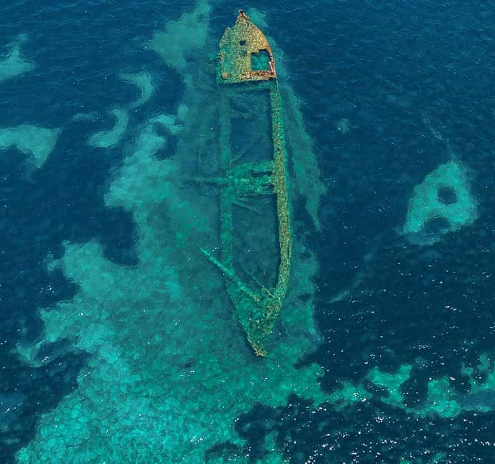 Zadar 4-Islands Escape Saharun & Hidden Shipwreck - The best lunch stop on Sestrunj