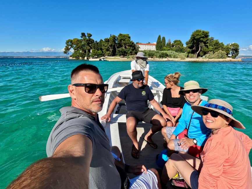 Zadar: Island-Hopping, Swimming & Snorkeling SpeedBoat Tour - Galevac and the village of Preko