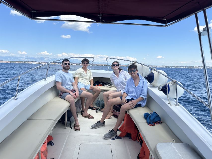 Zadar: Original Island-Hopping Speedboat Tour - Preko: one hour with several choices