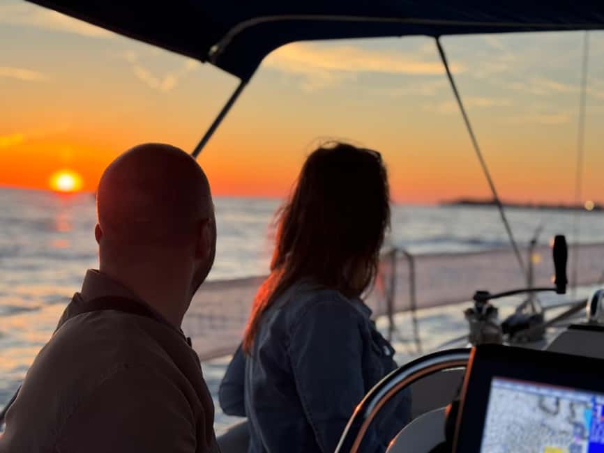 Zadar: Private Sunset Sailing Tour in Zadar Archipelago - Sailing through the Zadar Channel
