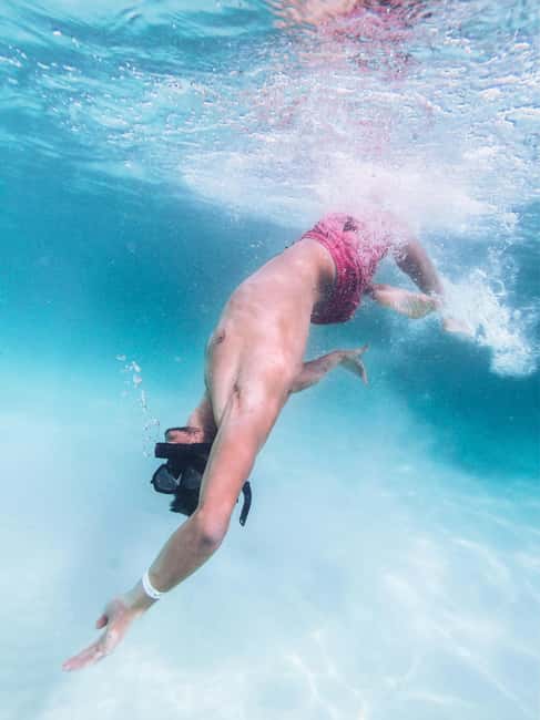 Zadar:Speedboat Tour Thrill Ride with Snorkeling on 3 island - The Final 45 Minutes: Snorkeling at a Sheltered Spot